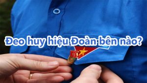 Đeo huy hiệu Đoàn bên nào mới đúng quy định 2 deo huy hieu doan ben nao