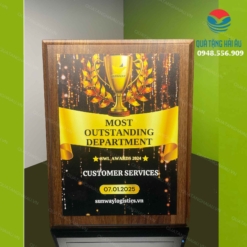 Bảng Vinh Danh Kim Loại BKL 38